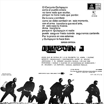 Carátula trasera